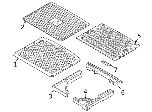 Interior Trim - Rear Body for 2025 Ford Bronco Sport #0