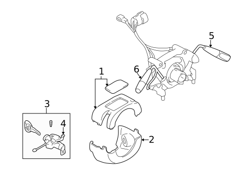 Ignition Lock for 2000 Mazda Miata #0