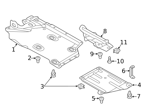 Under Cover & Splash Shields for 2020 Audi TT Quattro #0