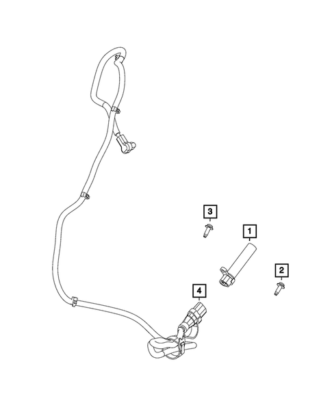 Wiring, Powertrain for 2024 Ram 1500 Classic #2