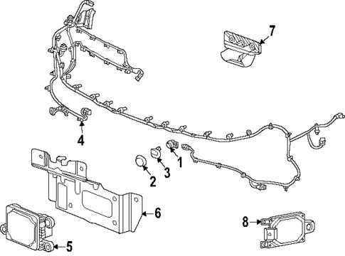 Parking Aid for 2023 Chevrolet Tahoe #3