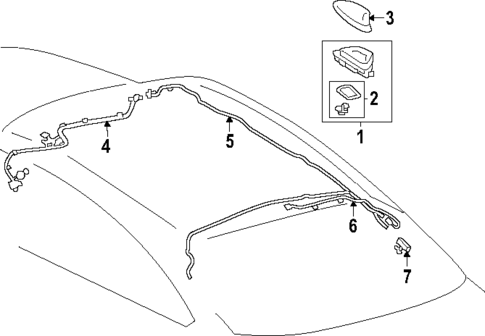 Antenna & Radio for 2025 Toyota Crown Signia #0