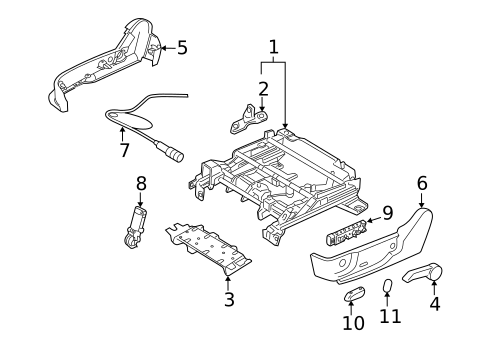 Power Seats for 2010 Ford Fusion #1