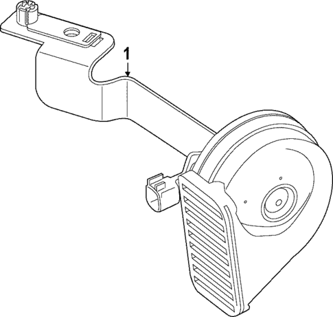 Horn for 2019 Volvo XC40 #2