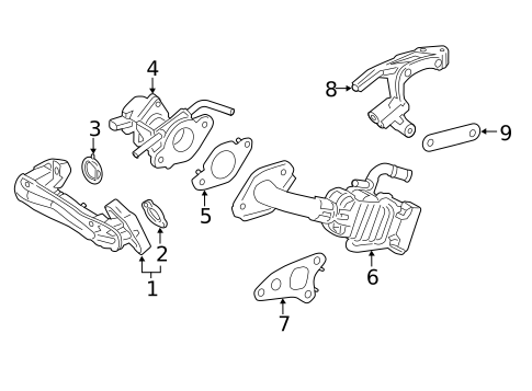 EGR System for 2022 Toyota RAV4 #0