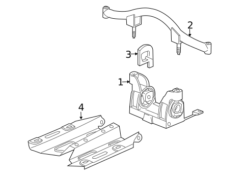 Trans Mounting for 2004 Porsche 911 #0