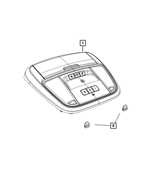 Lamps, Interior and Exterior for 2020 Dodge Durango #10