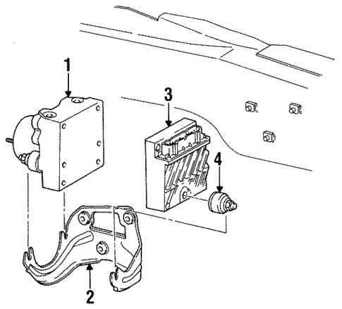 Anti-Lock Brakes for 1996 Ford Taurus #0
