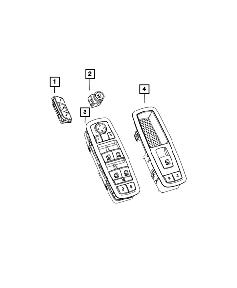 Door Trim Panels - Front and Rear for 2026 Chrysler Pacifica #3