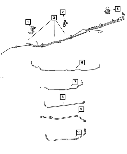 Fuel Lines for 2007 Dodge Ram 2500 #0