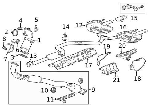 Exhaust Components for 2017 Buick Regal #0