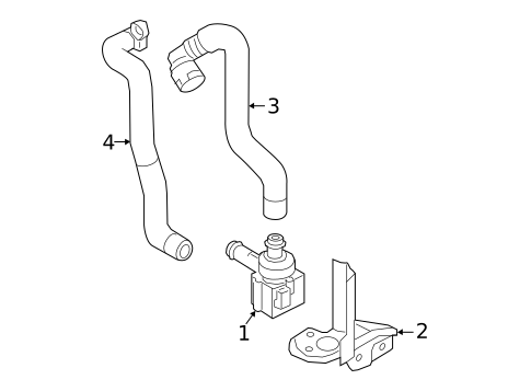 Water Pump for 2024 Audi RS5 #1