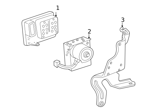 Anti-Lock Brakes for 2005 Ford Thunderbird #0