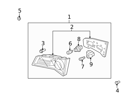 Tail Lamps for 2009 Acura RDX #1