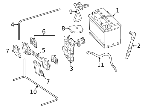 Battery for 2021 Mercedes-Benz E63 AMG S #2