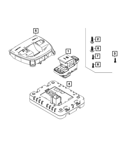 Switches for 2024 Fiat 500E #1