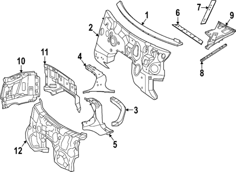 Cowl for 2023 Mercedes-Benz SL43 AMG #0