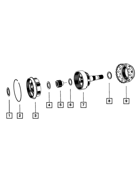 Gear Train for 2015 Ram 2500 #0
