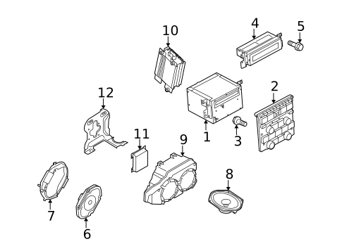 Sound System for 2014 Ford Mustang #1