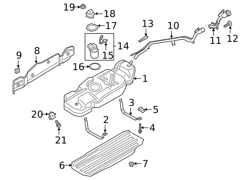 Hardware, Fasteners & Fittings for 2020 Ford Expedition #0