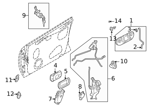 Doors for 1994 Subaru Impreza #1