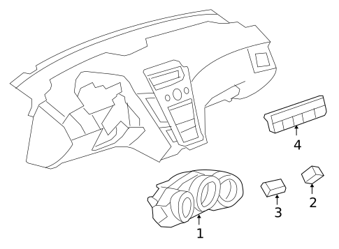 Navigation System for 2012 Cadillac CTS #1