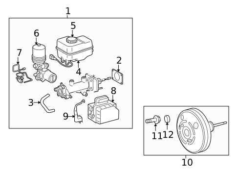 Hydraulic System for 2006 Toyota Tacoma #1