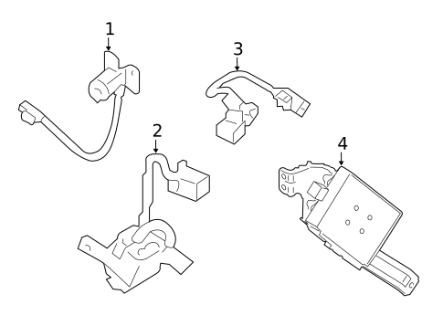 Electrical Components for 2020 Kia Telluride #1