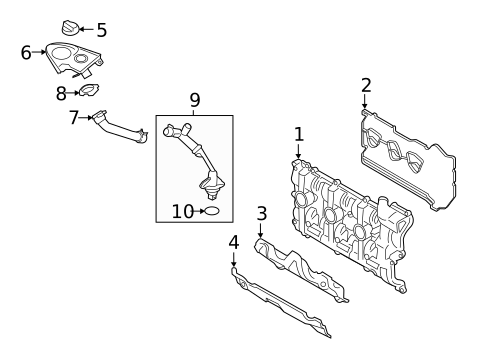 Valve & Timing Covers for 2022 Porsche 718 Cayman #1