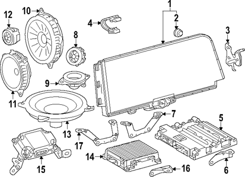 Sound System for 2025 Toyota Crown #0