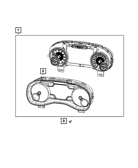 Instrument Panel Cluster for 2022 Ram 1500 #6