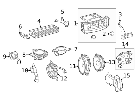 Sound System for 2013 Lexus LX570 #0
