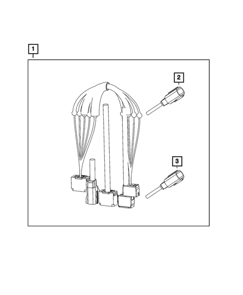 Wiring, Headlamp to Dash for 2023 Ram 3500 #14