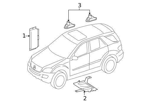Ride Control Components for 2010 Mercedes-Benz GL350 #0