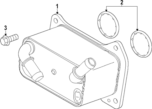 Oil Cooler for 2023 Volvo V60 Cross Country #0