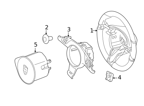 Steering Wheel & Trim for 2012 Porsche Panamera #0