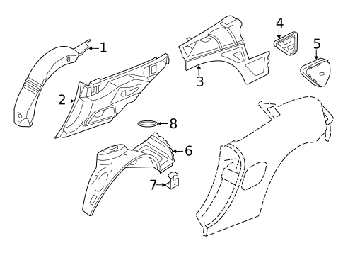 Inner Structure for 2006 Porsche Boxster #0