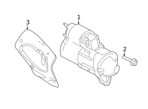 Starter for 2014 Jeep Grand Cherokee #0