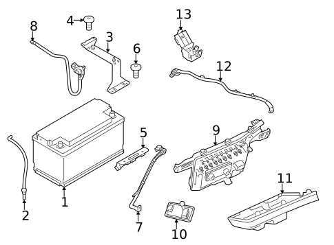 Battery for 2015 Porsche Panamera #3