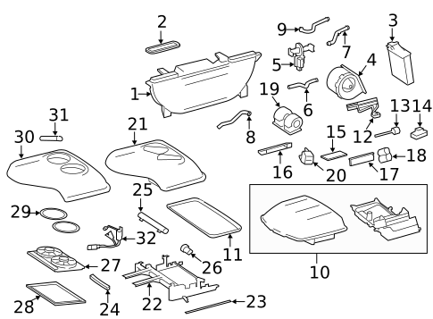Evaporator & Heater Components for 2012 Mercedes-Benz Sprinter 3500 #0