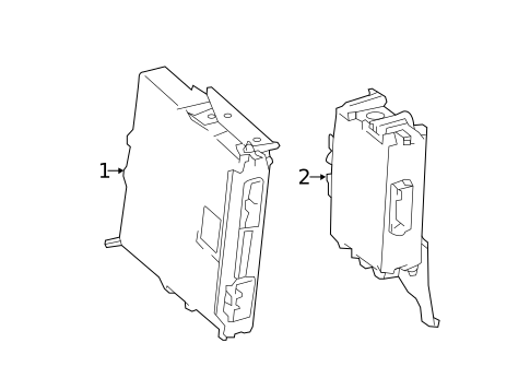 Electrical Components for 2019 Toyota Highlander #3