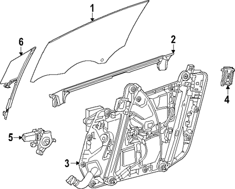Front Door for 2022 Mercedes-Benz EQS 580 #0