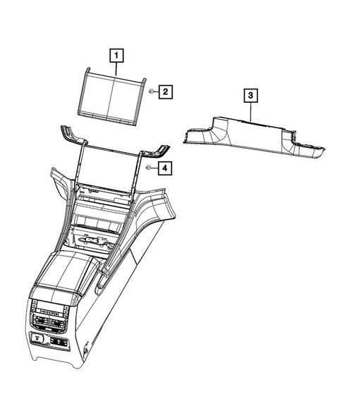 Radio, Antenna, Speakers, DVD, and Video systems for 2023 Jeep Grand Wagoneer #1