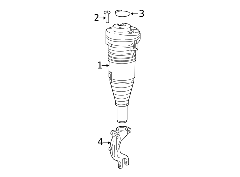 Shocks & Components for 2021 Audi e-tron Quattro #1