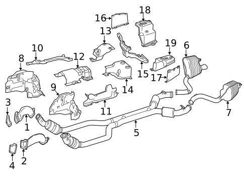 Exhaust Components for 2013 Mercedes-Benz SL63 AMG #0