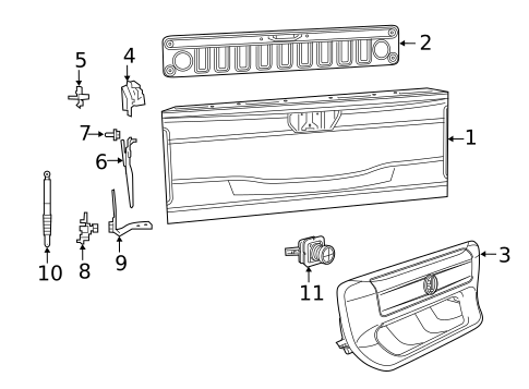 Parking Aid for 2020 Ram 1500 #2