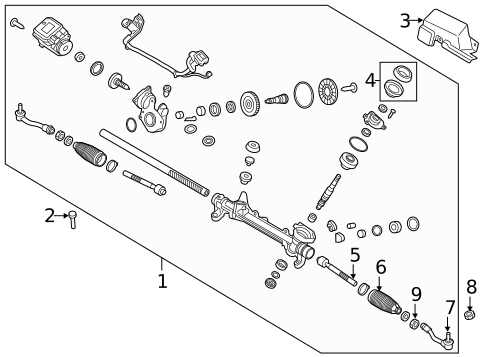 Steering Gear & Linkage for 2017 Hyundai Sonata #0