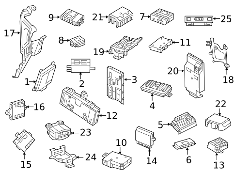 Parking Aid for 2016 Mercedes-Benz GLE450 AMG #5