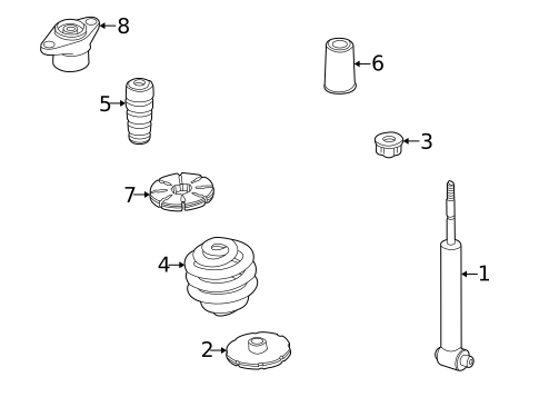 Suspension, Springs & Related Components for 2004 Audi A6 #1