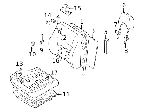 Heated Seats for 2004 Subaru Baja #0